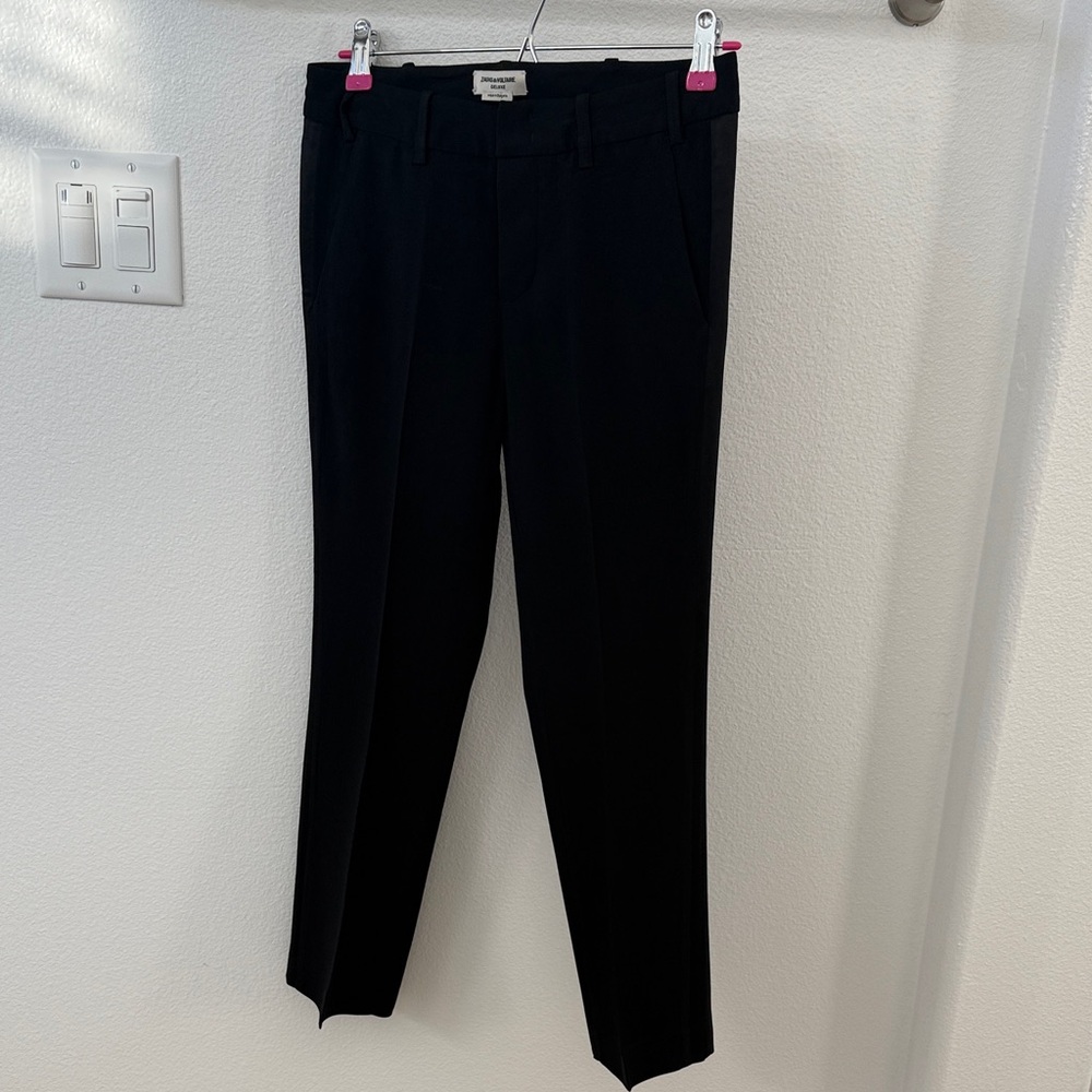 Zadig & Voltaire Classic Black Dress Pants